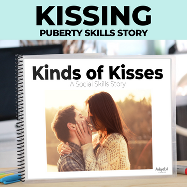 Kinds of Kisses Social Skills Story: Editable (Printable PDF )
